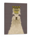 Llama Reina - Fab Funky | Cuadro decorativo de Canvas Lab
