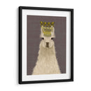 Llama Reina - Fab Funky | Cuadro decorativo de Canvas Lab