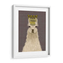 Llama Reina - Fab Funky | Cuadro decorativo de Canvas Lab