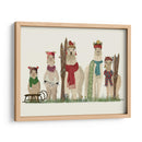 Llama Familia Deportes De Invierno - Fab Funky | Cuadro decorativo de Canvas Lab