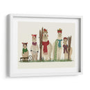 Llama Familia Deportes De Invierno - Fab Funky | Cuadro decorativo de Canvas Lab