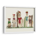 Llama Familia Deportes De Invierno - Fab Funky | Cuadro decorativo de Canvas Lab