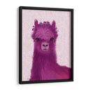 Flores De Prado Púrpura De Llama - Fab Funky | Cuadro decorativo de Canvas Lab