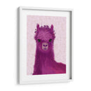 Flores De Prado Púrpura De Llama - Fab Funky | Cuadro decorativo de Canvas Lab