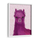 Flores De Prado Púrpura De Llama - Fab Funky | Cuadro decorativo de Canvas Lab