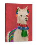 Llama Tradicional 1, Retrato - Fab Funky | Cuadro decorativo de Canvas Lab