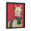 Llama Tradicional 1, Retrato - Fab Funky | Cuadro decorativo de Canvas Lab