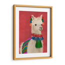 Llama Tradicional 1, Retrato - Fab Funky | Cuadro decorativo de Canvas Lab