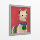Llama Tradicional 1, Retrato - Fab Funky | Cuadro decorativo de Canvas Lab
