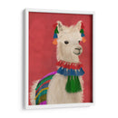 Llama Tradicional 1, Retrato - Fab Funky | Cuadro decorativo de Canvas Lab
