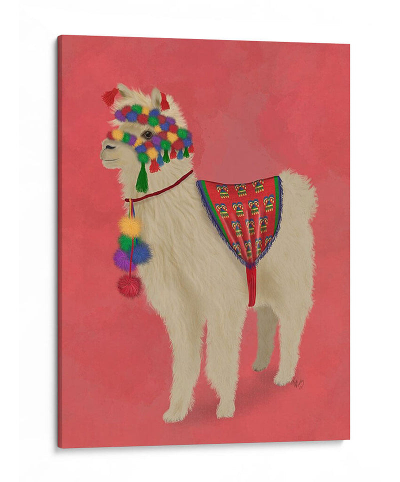 Llama Tradicional 2, Lleno - Fab Funky | Cuadro decorativo de Canvas Lab