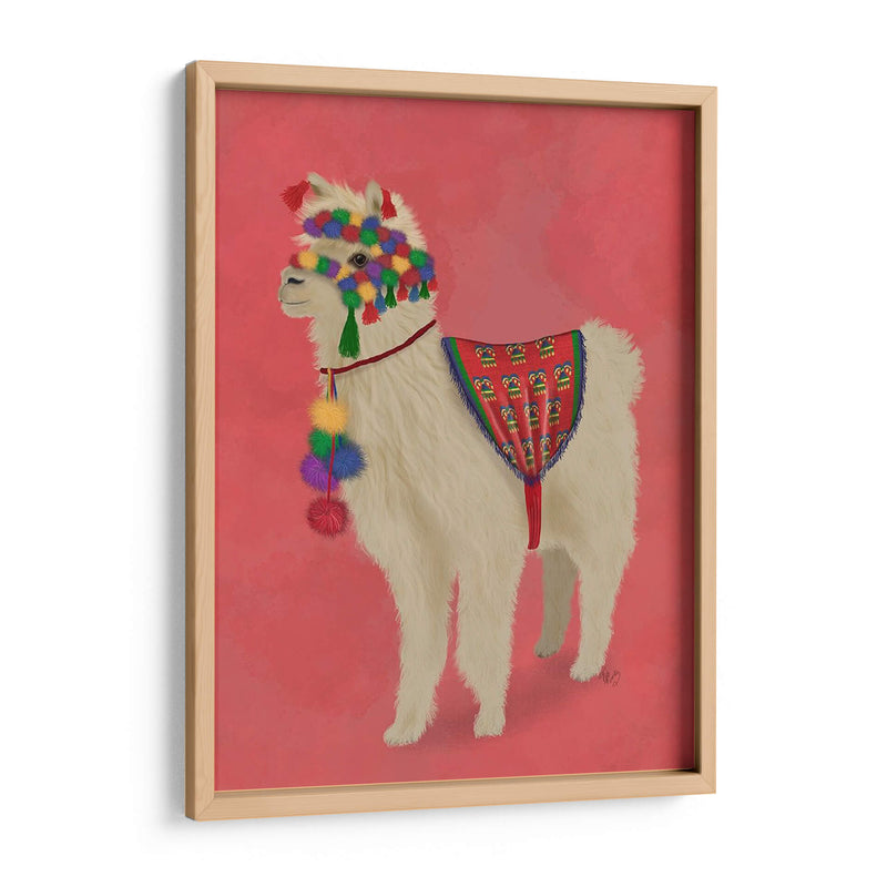Llama Tradicional 2, Lleno - Fab Funky | Cuadro decorativo de Canvas Lab