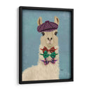 Llama Dapper - Fab Funky | Cuadro decorativo de Canvas Lab
