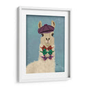 Llama Dapper - Fab Funky | Cuadro decorativo de Canvas Lab