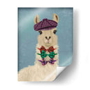 Llama Dapper - Fab Funky | Cuadro decorativo de Canvas Lab
