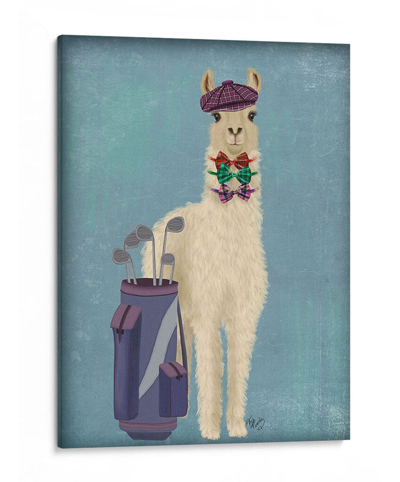 Golf De Llama - Fab Funky | Cuadro decorativo de Canvas Lab