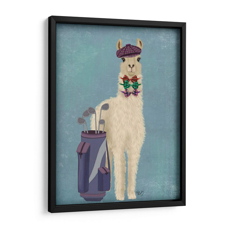 Golf De Llama - Fab Funky | Cuadro decorativo de Canvas Lab