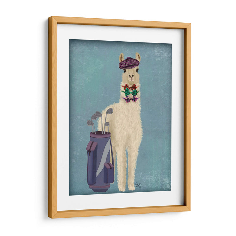 Golf De Llama - Fab Funky | Cuadro decorativo de Canvas Lab