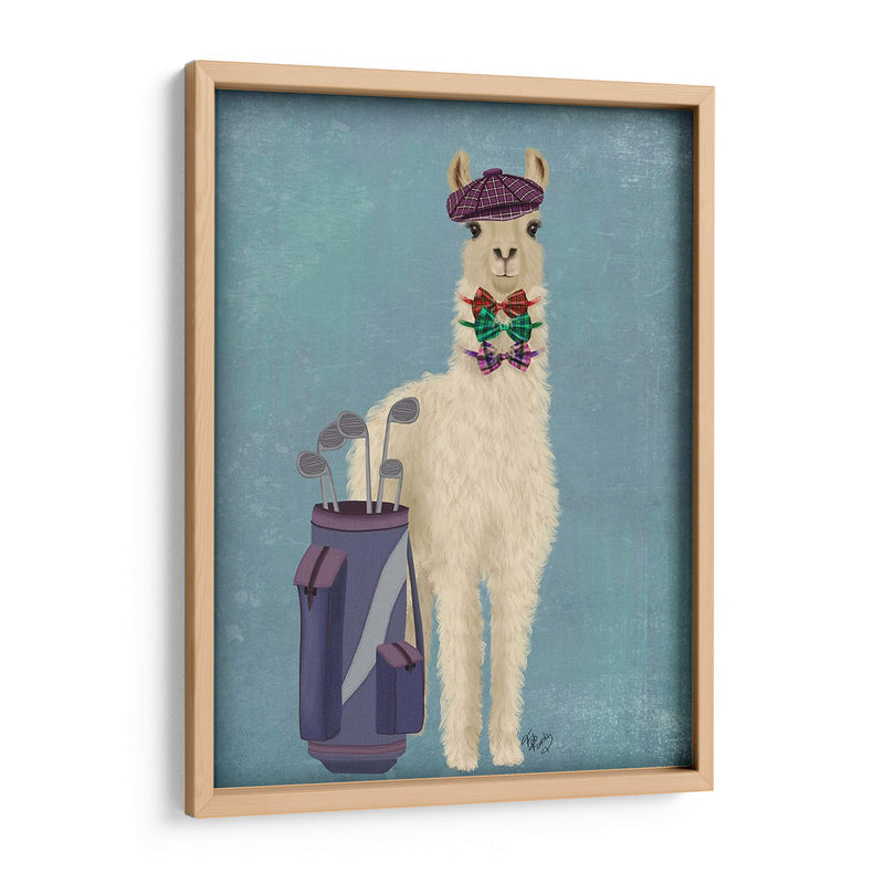 Golf De Llama - Fab Funky | Cuadro decorativo de Canvas Lab