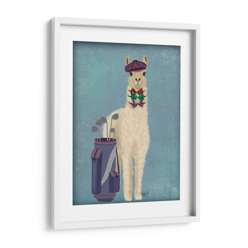 Golf De Llama - Fab Funky | Cuadro decorativo de Canvas Lab