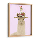 Sombrero De Helado De Llama - Fab Funky | Cuadro decorativo de Canvas Lab