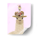 Sombrero De Helado De Llama - Fab Funky | Cuadro decorativo de Canvas Lab