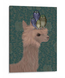 Llama Búhos, Retrato - Fab Funky | Cuadro decorativo de Canvas Lab