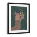 Llama Búhos, Retrato - Fab Funky | Cuadro decorativo de Canvas Lab