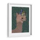Llama Búhos, Retrato - Fab Funky | Cuadro decorativo de Canvas Lab