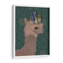 Llama Búhos, Retrato - Fab Funky | Cuadro decorativo de Canvas Lab