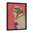 Llama Tradicional 2, Retrato - Fab Funky | Cuadro decorativo de Canvas Lab