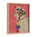 Llama Tradicional 2, Retrato - Fab Funky | Cuadro decorativo de Canvas Lab