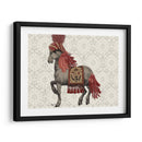 Niraj Horse, Rojo - Fab Funky | Cuadro decorativo de Canvas Lab