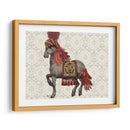 Niraj Horse, Rojo - Fab Funky | Cuadro decorativo de Canvas Lab