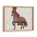 Niraj Horse, Rojo - Fab Funky | Cuadro decorativo de Canvas Lab