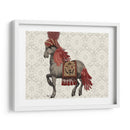 Niraj Horse, Rojo - Fab Funky | Cuadro decorativo de Canvas Lab