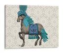 Caballo De Niraj, Azul - Fab Funky | Cuadro decorativo de Canvas Lab