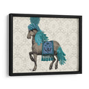 Caballo De Niraj, Azul - Fab Funky | Cuadro decorativo de Canvas Lab