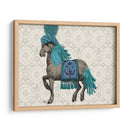 Caballo De Niraj, Azul - Fab Funky | Cuadro decorativo de Canvas Lab