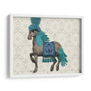 Caballo De Niraj, Azul - Fab Funky | Cuadro decorativo de Canvas Lab