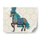 Caballo De Niraj, Azul - Fab Funky | Cuadro decorativo de Canvas Lab
