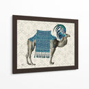 Niraj Camello, Azul - Fab Funky | Cuadro decorativo de Canvas Lab