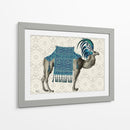 Niraj Camello, Azul - Fab Funky | Cuadro decorativo de Canvas Lab