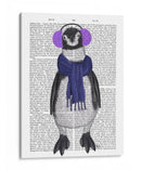 Pingüino Oreja Muffs Librer Imprimir - Fab Funky | Cuadro decorativo de Canvas Lab