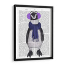 Pingüino Oreja Muffs Librer Imprimir - Fab Funky | Cuadro decorativo de Canvas Lab