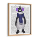 Pingüino Oreja Muffs Librer Imprimir - Fab Funky | Cuadro decorativo de Canvas Lab