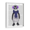 Pingüino Oreja Muffs Librer Imprimir - Fab Funky | Cuadro decorativo de Canvas Lab