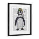 Libro De Pesca Pingüino Imprimir - Fab Funky | Cuadro decorativo de Canvas Lab