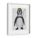 Libro De Pesca Pingüino Imprimir - Fab Funky | Cuadro decorativo de Canvas Lab