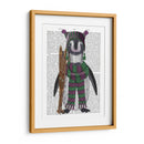 Impresión Del Libro De Esquís De Pingüino - Fab Funky | Cuadro decorativo de Canvas Lab